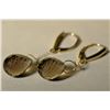 Image 2 : 10K Gold Smokey Quartz Earrings MSRP $705