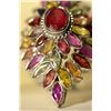 Image 3 : Sterling Silver Multi Gem Ring MSRP $1100