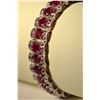 Image 2 : Sterling Silver Ruby Bracelet MSRP $2150