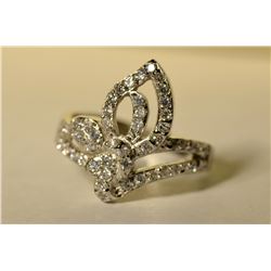 Sterling Silver Cubic Zirconia Ring
