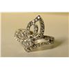 Image 1 : Sterling Silver Cubic Zirconia Ring