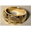 Image 1 : 14K Gold Diamond Ring MSRP $2065
