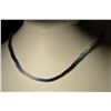 Image 1 : 14K Gold Clasp Sapphire Necklace MSRP $1650