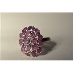 Sterling Silver Ruby Ring MSRP $650