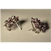 Image 3 : Sterling Silver Ruby Earrings MSRP $575