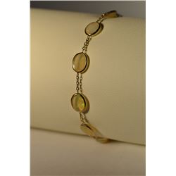14K Gold Opal Bracelet MSRP $2700