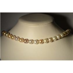 14K Gold Freshwater Pearl Necklace MSRP $1000