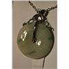 Image 3 : Sterling Silver Jade Pendant MSRP $465