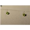 Image 2 : 10K Gold Tsavorite Earrings