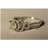 Image 4 : 14K Gold Diamond Ring MSRP $5486