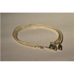 3 Sterling Silver Chains/Bracelets