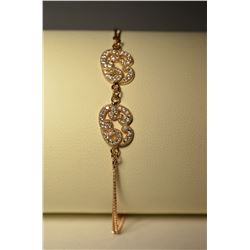 Sterling Silver Cubic Zirconia Bracelet