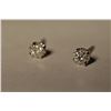 Image 3 : 14K White Gold Diamond Earrings MSRP $1678