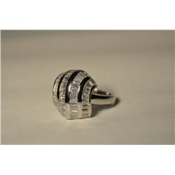 Sterling Silver Cubic Zirconia Ring