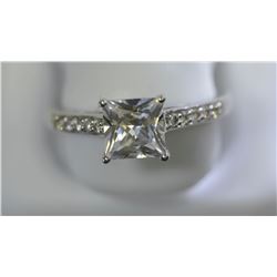 Sterling Silver Cubic Zirconia Ring