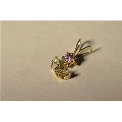 14K Gold Cubic Zirconia Ring