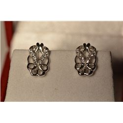 Sterling Silver Cubic Zirconia Earrings