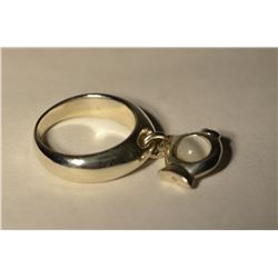Sterling Silver Moonstone Ring