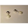 Image 1 : Sterling Silver Freshwater Pearl Earrings