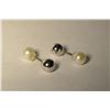 Image 2 : Sterling Silver Freshwater Pearl Earrings