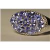 Image 3 : Sterling Silver Tanzanite Ring MSRP $695