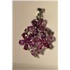 Image 1 : Sterling Silver Ruby Pendant MSRP $900