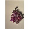 Image 2 : Sterling Silver Ruby Pendant MSRP $900