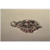 Image 3 : Sterling Silver Ruby Pendant MSRP $900