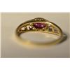 Image 4 : 14K Gold Ruby Ring MSRP $1331