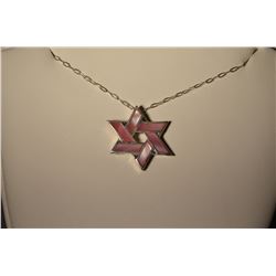 Sterling Silver Mother of Pearl Pendant