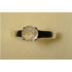 Sterling Silver Rose Quartz Ring