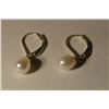 Image 2 : Sterling Silver Freshwater Pearl Earrings