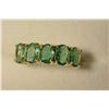 Image 1 : 10K Gold Emerald Ring MSRP $1400