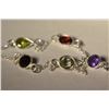 Image 3 : Sterling Silver Gemstone Necklace MSRP $1232