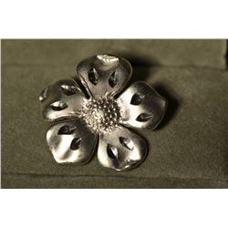 Sterling Silver Flower Pendant