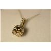 Image 3 : 14K Gold Diamond Pendant MSRP $1200