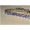 Image 3 : Sterling Silver Tanzanite Bracelet MSRP $5400