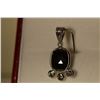 Image 2 : 14K Gold Black/White Dia Pendant MSRP $1928