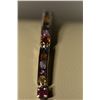 Image 2 : Sterling Silver Sapp/Ruby Bracelet MSRP $950