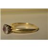 Image 2 : 14K Gold Ruby & Diamond Ring MSRP $1953