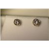 Image 1 : 10K Gold Diamond Earrings MSRP $3520
