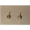 Image 3 : 10K Gold Diamond Earrings MSRP $3520
