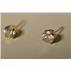 Image 6 : 10K Gold Diamond Earrings MSRP $3520