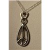 Image 3 : 14K White Gold Diamond Pendnat MSRP $935