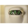 Image 1 : Sterling Silver Emerald Ring MSRP $450