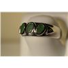 Image 2 : Sterling Silver Emerald Ring MSRP $450