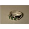 Image 3 : Sterling Silver Emerald Ring MSRP $450