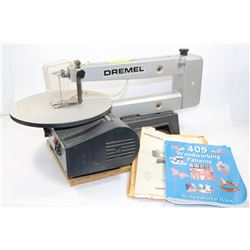 DREMEL SCROLL SAW - COMES WITH ASSORTED TEMPLATES