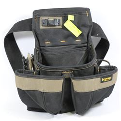 KUNYS 5 POCKET FRAMER NAIL TOOL POUCH & BELT