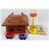 Image 1 : VINTAGE PLAYSKOOL MCDONALDS PLAYSET
